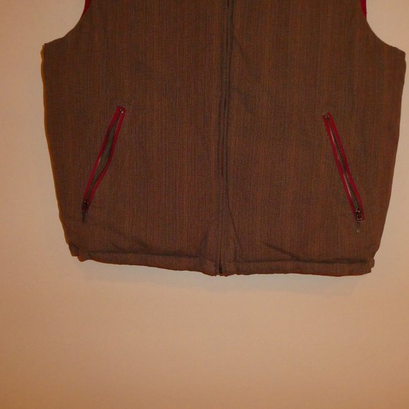 Men's Down Vest Reversible As New - Picture 5 of 16